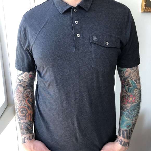 Grey Polo Shirt - Picture 1 of 5